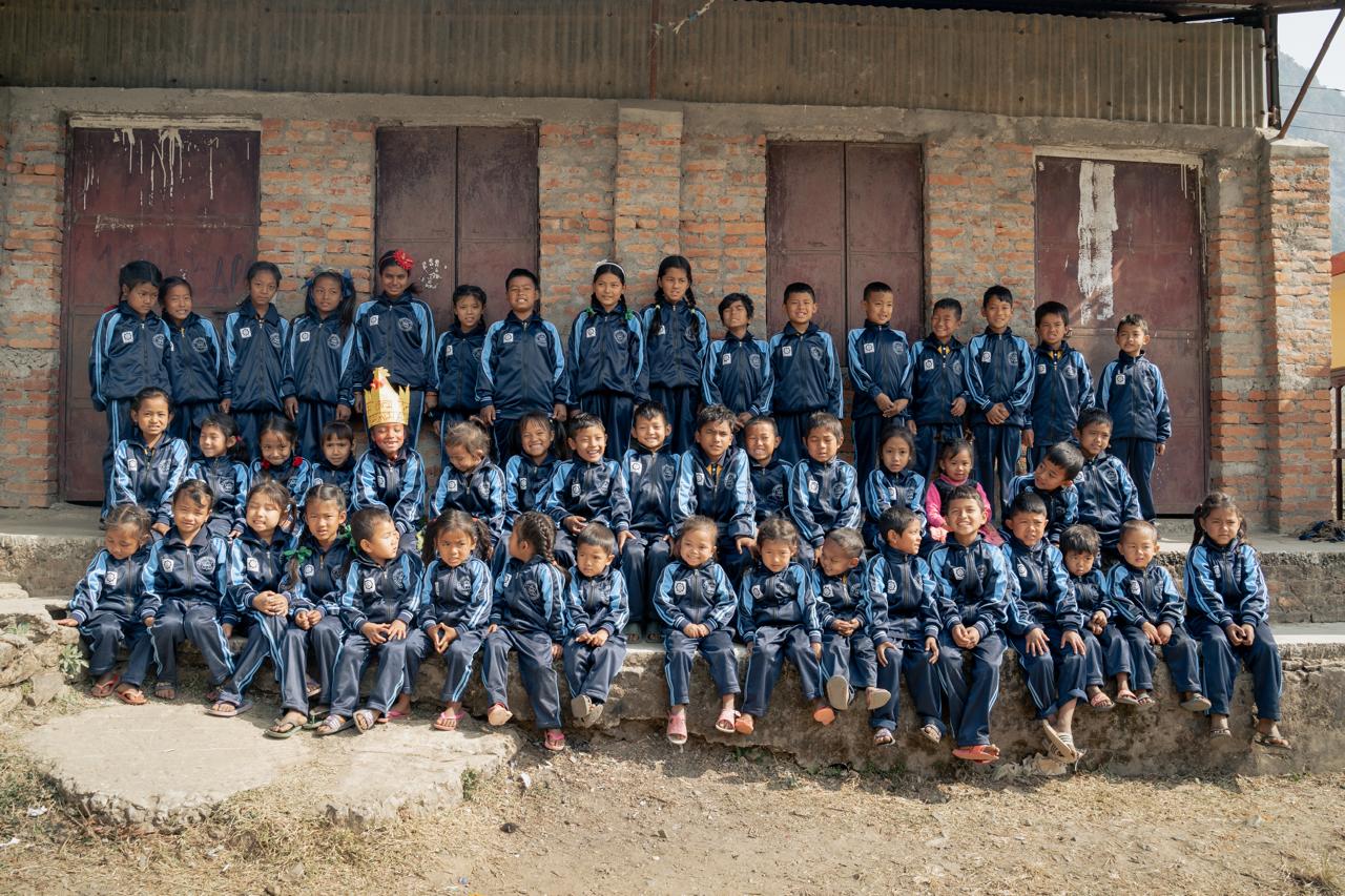 Dress Proudly campaign participants at a school event